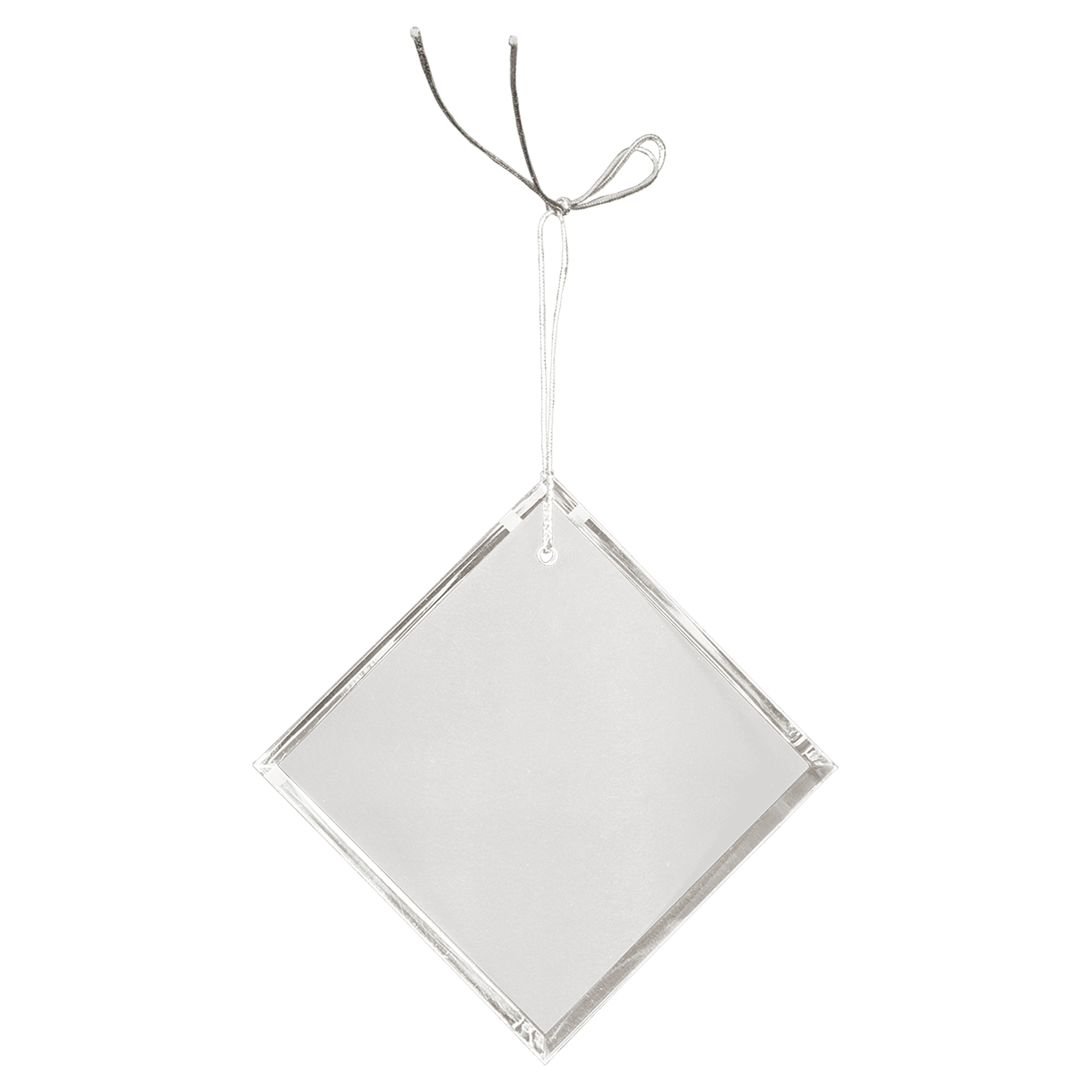 3" Crystal Diamond Ornament