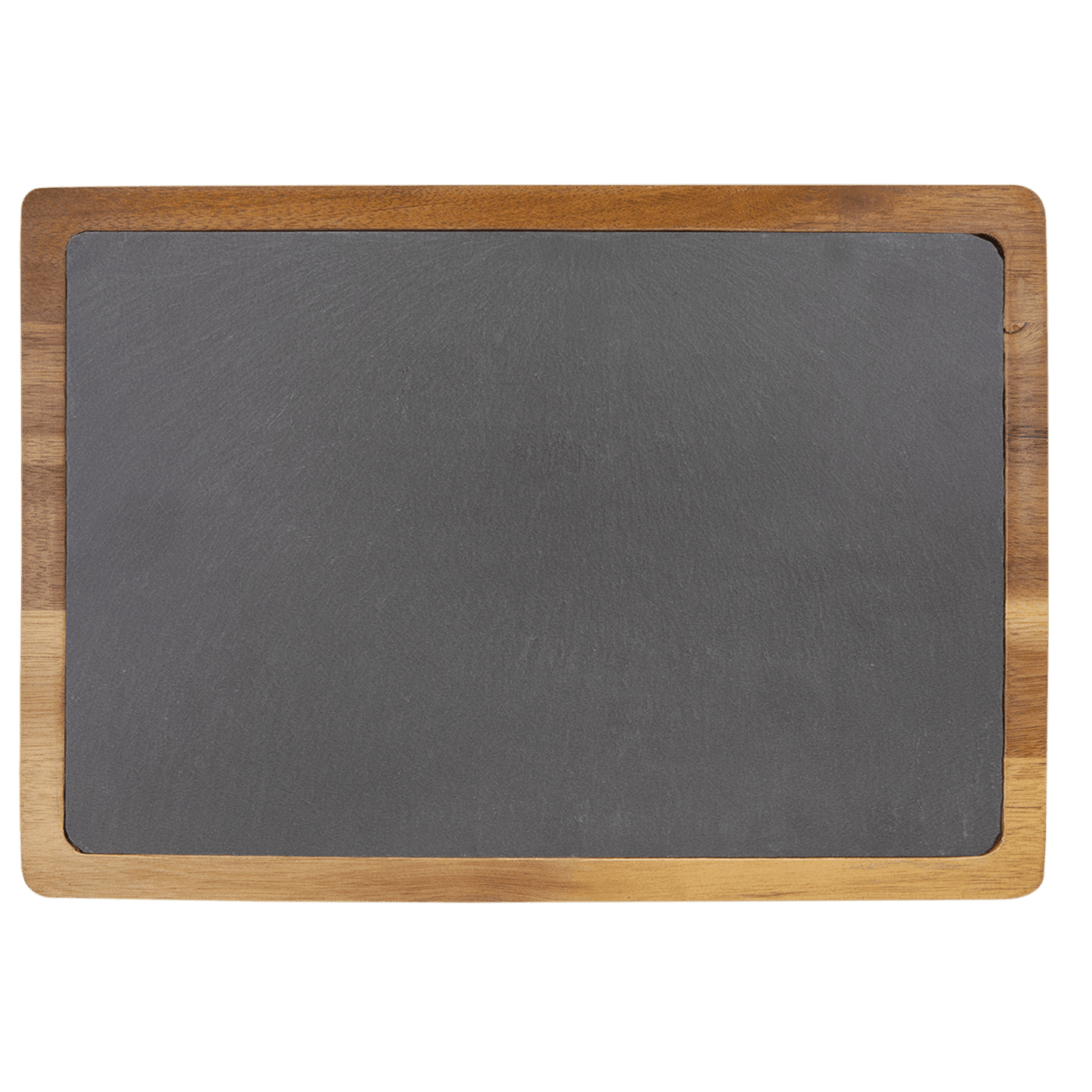 13" x 9" Acacia Wood/Slate Cutting Board